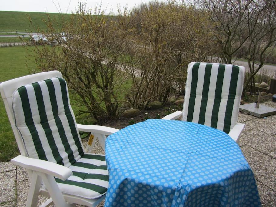 Nordsee Und Natur. Gemuetliche Fewo Mit Deichblick Dorumer Neufeld Eksteriør billede