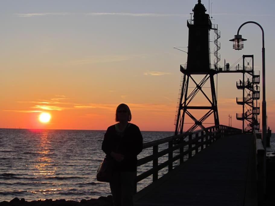 Nordsee Und Natur. Gemuetliche Fewo Mit Deichblick Dorumer Neufeld Eksteriør billede